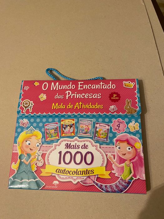 O mundo encantado das princesas- mala de atividades