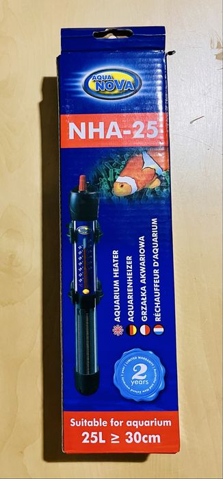 Aquecedor de Aquário Aqua Nova NHA-25