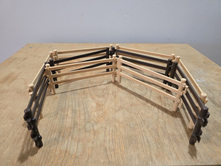 Schleich zestaw 10 płotków ogrodzenie