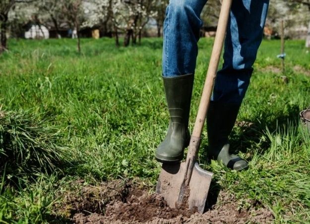 Копаем огород ..