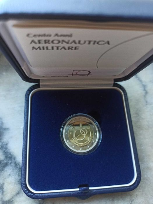 Moedas comemorativas 2€ Itália proof