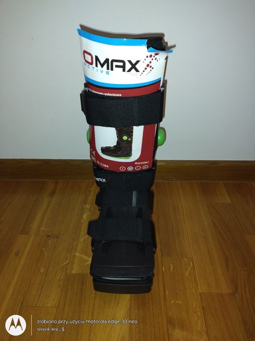 Orteza na stopę i goleń rozmiar M jak nowa za kawę