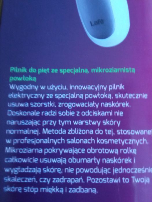 Pilnik do stóp marki Life -Nowy