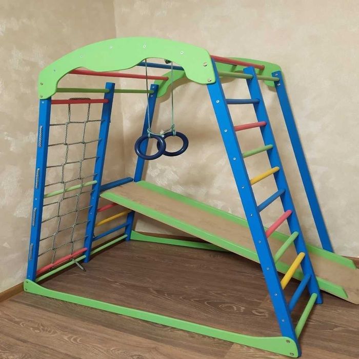 Шведська стінка Дитячий ігровий комплекс Виробник Стенка шведская