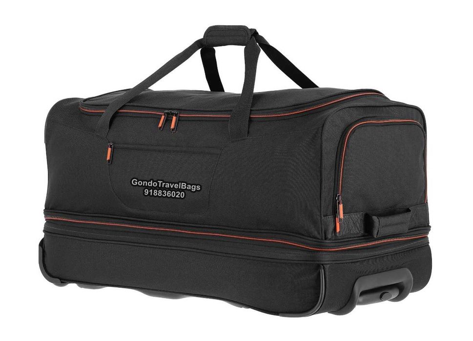 Saco de Viagem 55cm Com Trolley / Extensível + 8cm - Grande Qualidade