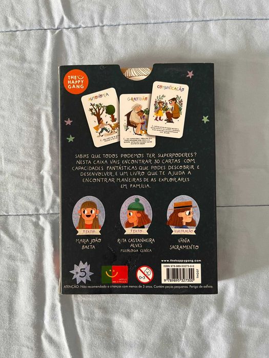 Os Meus Superpoderes, 30 cartas e livro The Happy Gang