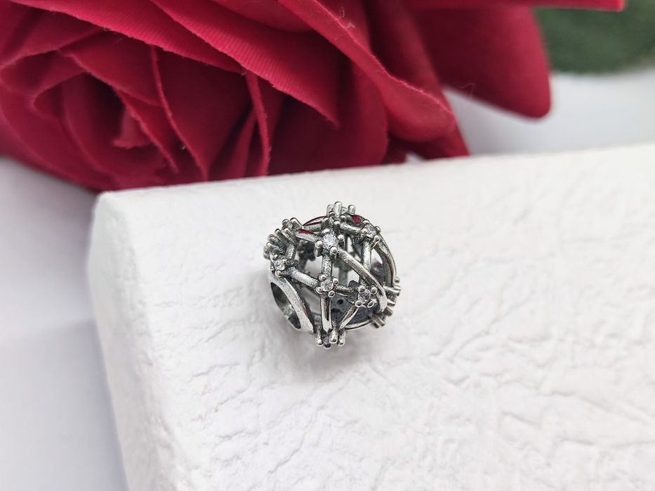 Charm's srebrny ażurowa konstelacja S925