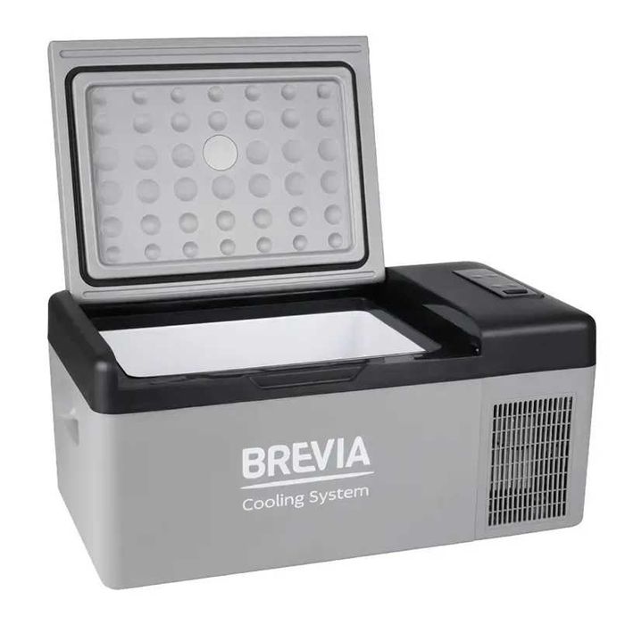 Холодильник автомобільний Brevia 15л 22100 (Безкоштовна доставка)