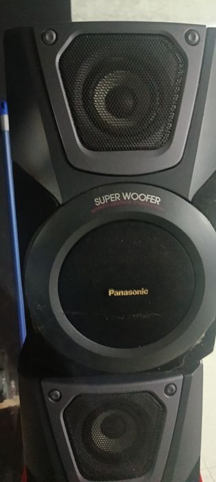 Colunas de Som Panasonic Super Woofer SB-AK25 (Par)
