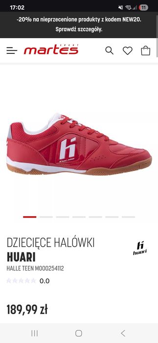 Halówki Buty pilkarskie  r. 36