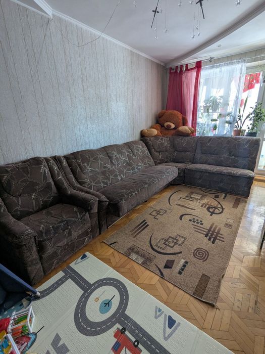 Диван угловий, крісло