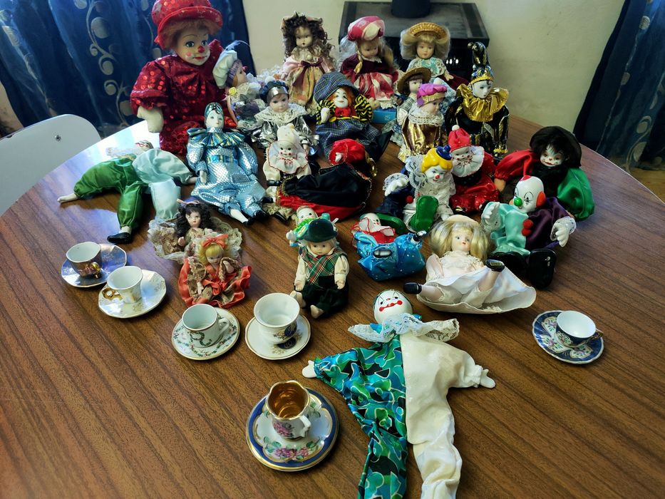 Bonecas de porcelana