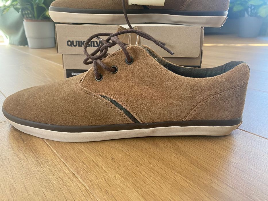 Buty quicksilver emerson vulc S - tan r 43 28,6 cm