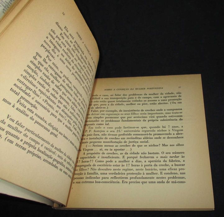 Livro A Condição da Mulher Portuguesa Estampa 1968