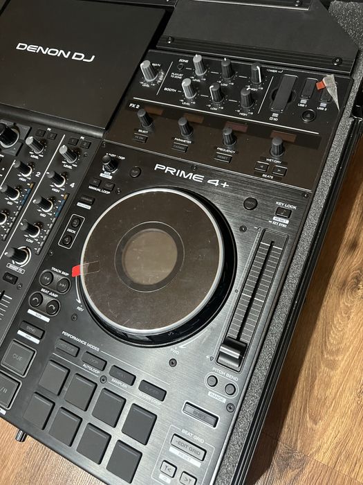 Denon DJ PRIME 4+ PLUS  + hardcase + decksaver