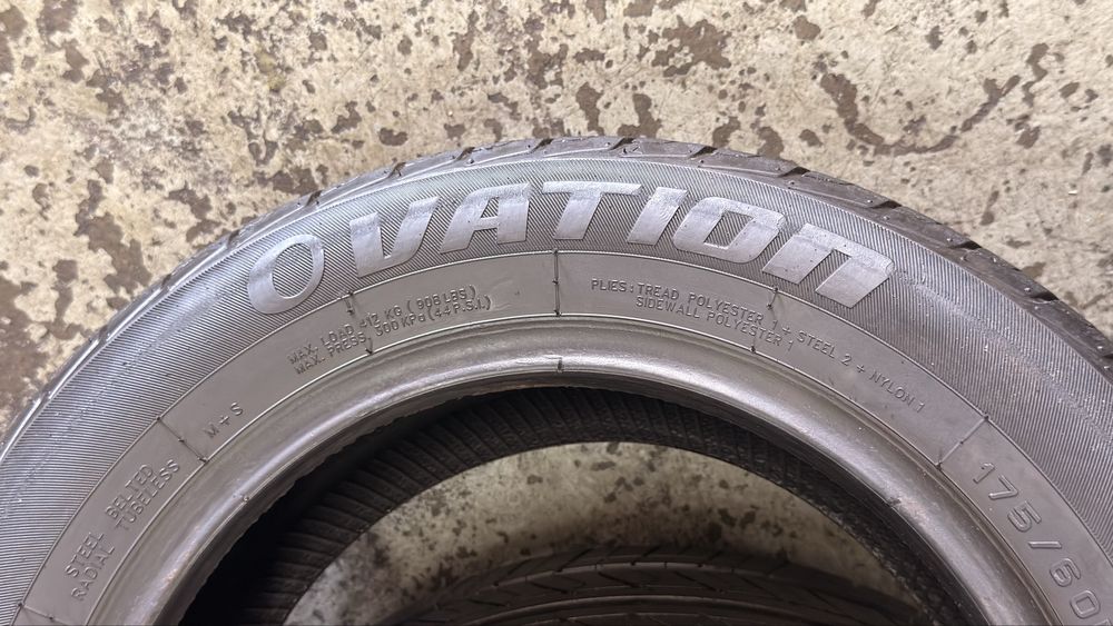 Pneus 175/60r13 Ovation Eco Vision VI-682 com 90% piso