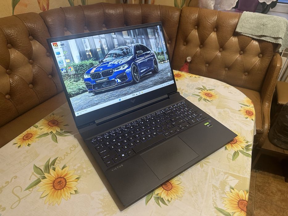 Топовий ігровий ноут HP Victus 16 (Ryzen 5 6ядер, GTX 1650 4GB)