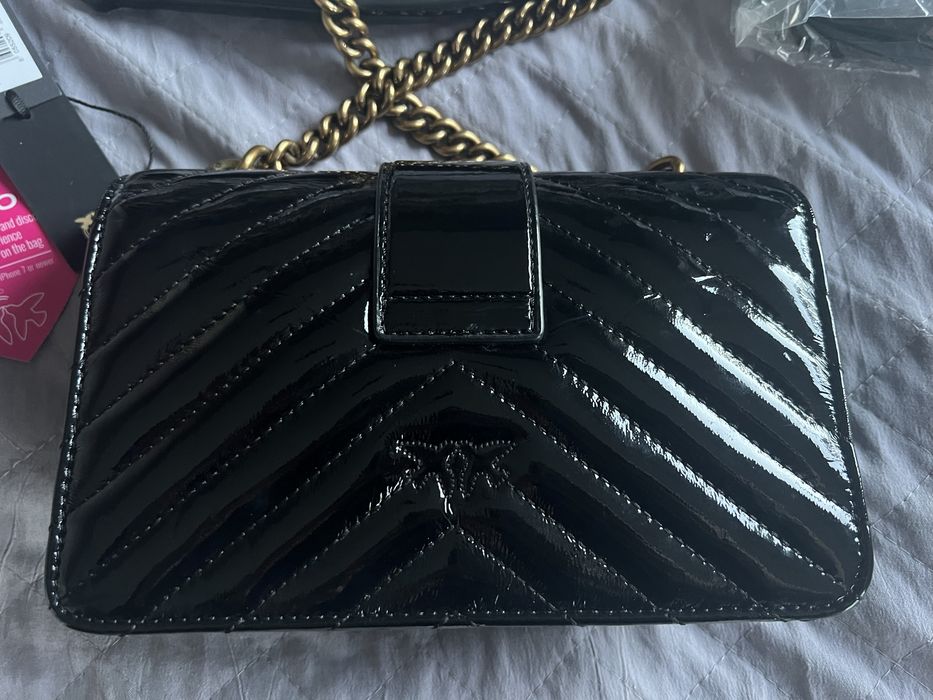 Torebka lakierowana Pinko