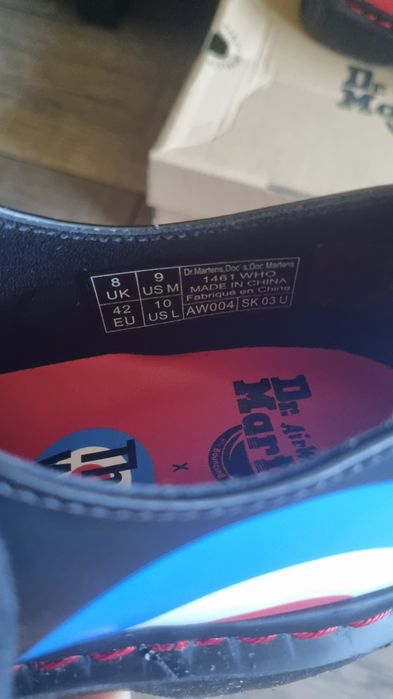 Dr martens x the who