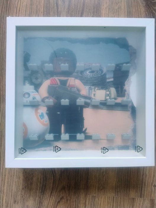 Ramka/Gablotka Star Wars na minifigurki LEGO