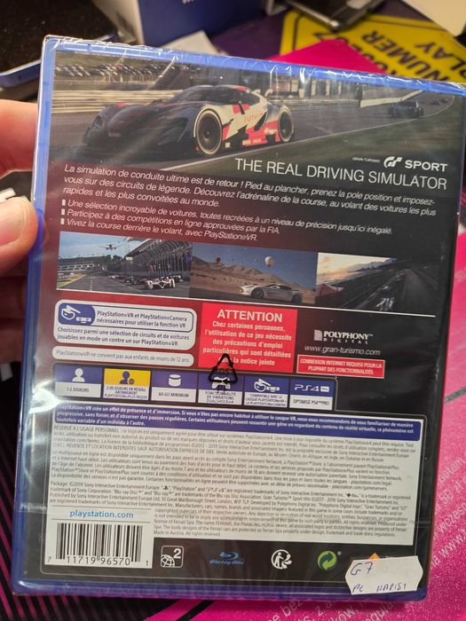 NOWA w folii Gran Turismo Sport PS4 -okazja