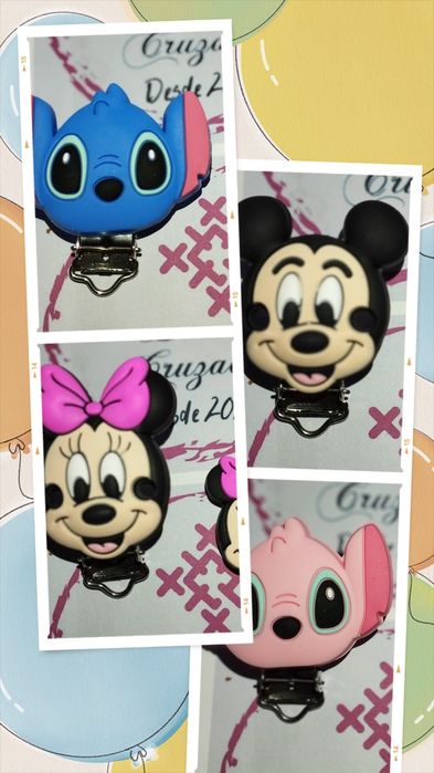 Prendedor de chupeta DISNEY