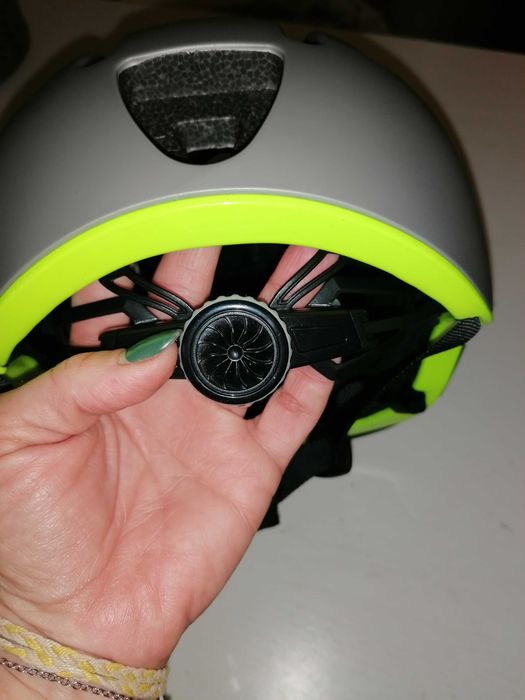 Exclusky Capacete de Bicicleta com led e luz, novo