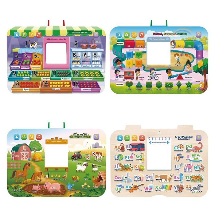 Stoliczek edukacyjny VTech 6 w 1 w języku niemieckim