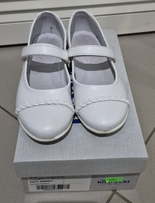 Dziewczęce buty rozmiar 33
