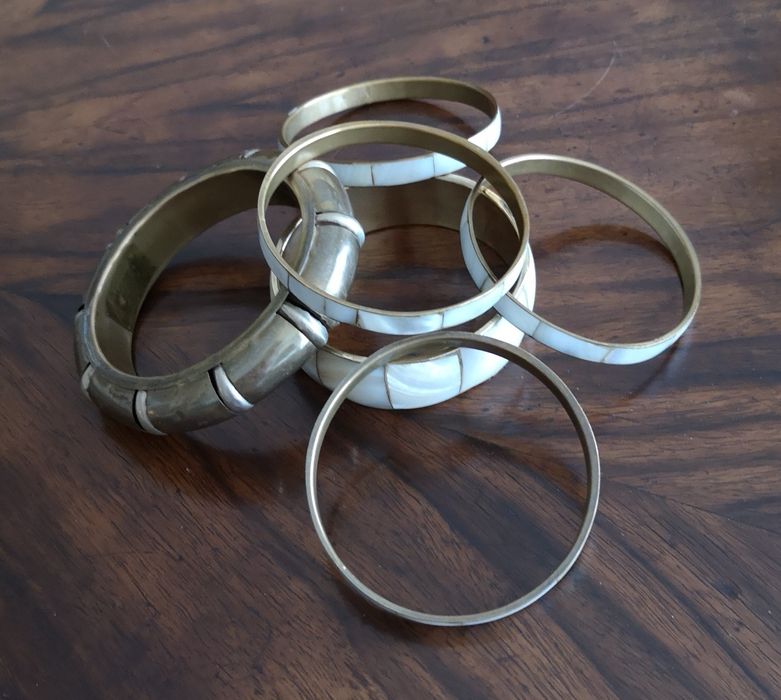 Stare bransolety vintage 6 sztuk.