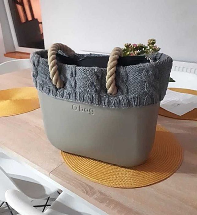 Szara opaska do torebki OBAG