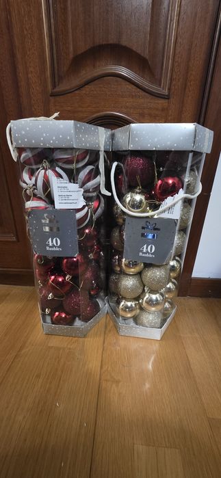 Bolas de Natal 2 caixas