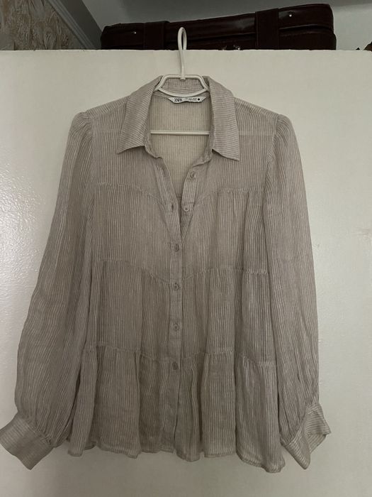 Блузка лляна Zara