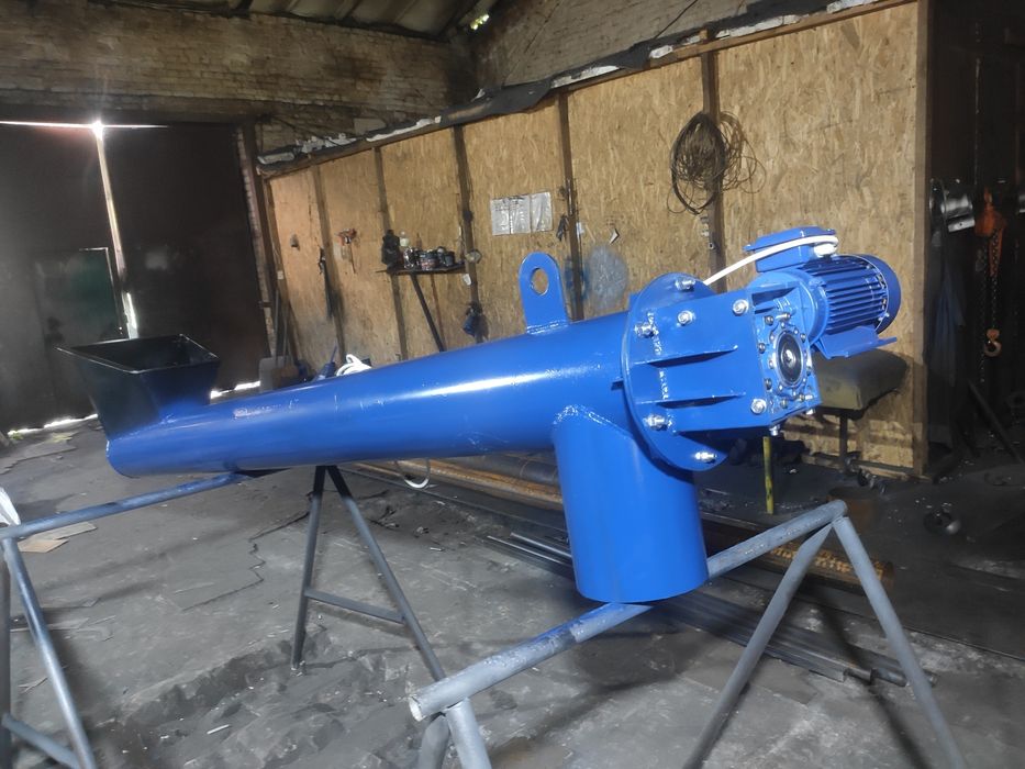 Шнековий навантажувач, шнековий погрузчик, шнек, протравитель