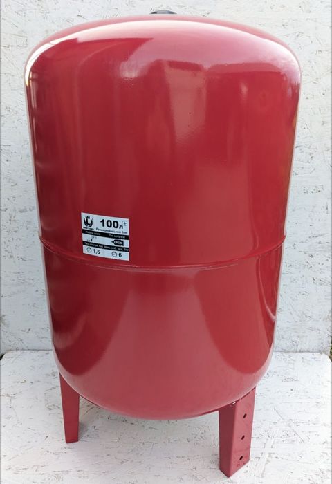 Бак гідроакумулятор 100 л вертикальний