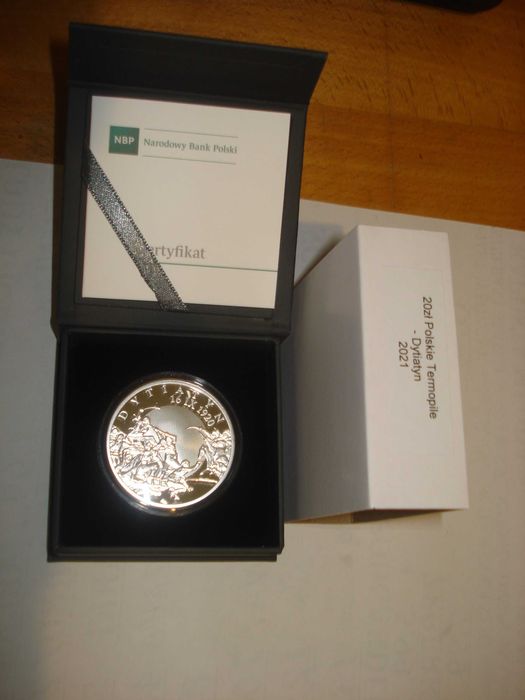 20 zł Termopile Dytiatyn 2021 moneta kolekcjonerska