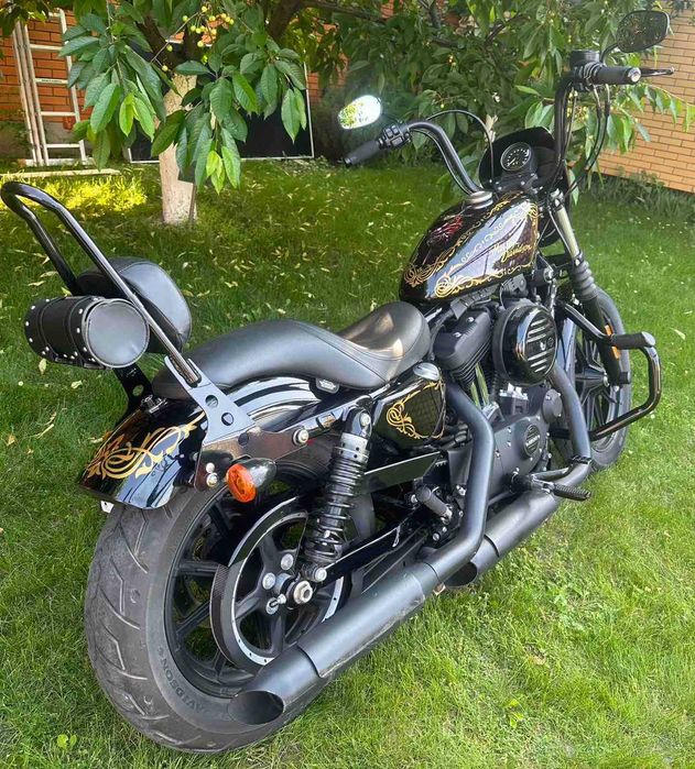 Harley-Davidson Sporster XL1200 Iron 2021 Аерографія