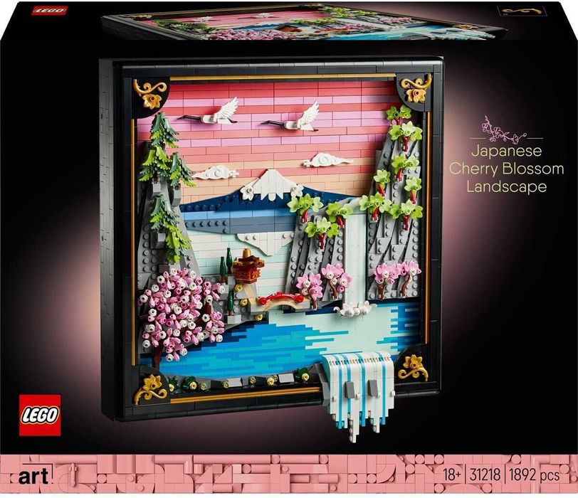 LEGO Art 31214 Японський пейзаж із цвітом сакури (Japanese Cherry )