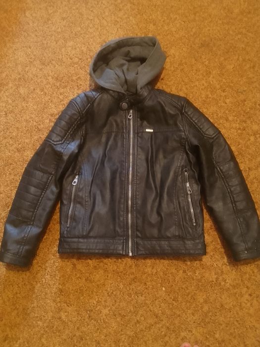 Куртка шкіряна хлопчик осінь весна