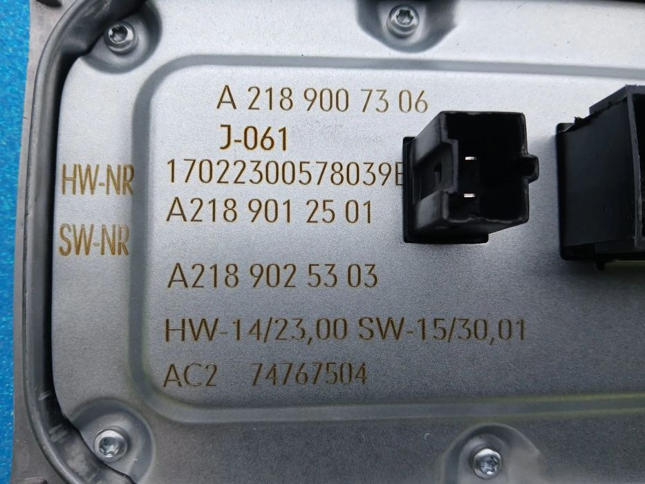 Centralina balastro faróis Led Mercedes W246 W447 W166  NOVO