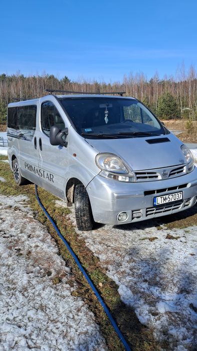 Nisan primaster trafic vivaro oszklony zamiana 7osobowy  nawiewy
