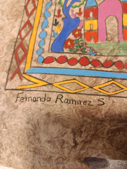 Obraz meksykańska sztuka malowany