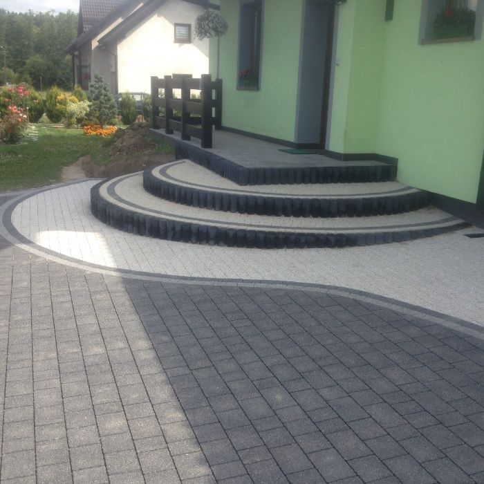 Brukowanie Brukarstwo Kostka Brukowa Jastrzebie-Zdrój, Zory, Cieszyn