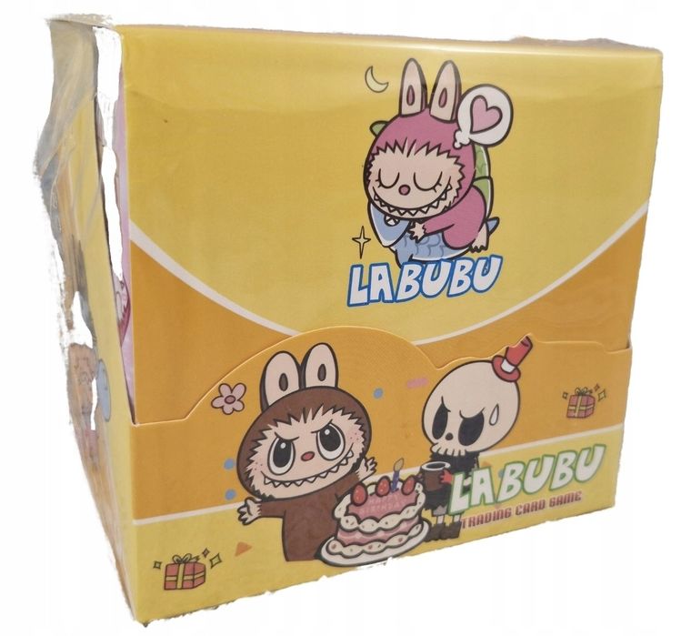 KARTY LABUBU cały box 288 KART, 36 Saszetek po 8 Kart
CAŁY MEGA BOX 2