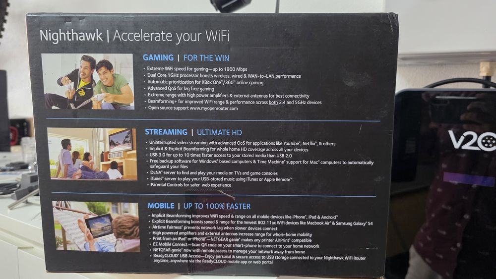 Router Netgear AC1900 Wifi AC