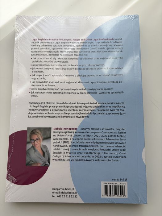 Legal English in Practice Izabela Konopacka 2026