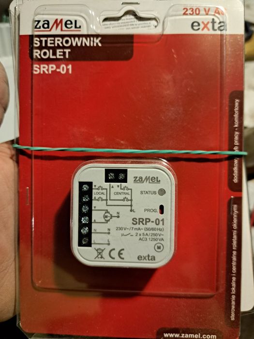 Sterownik rolet SRP-01 zamel - 3 szt.