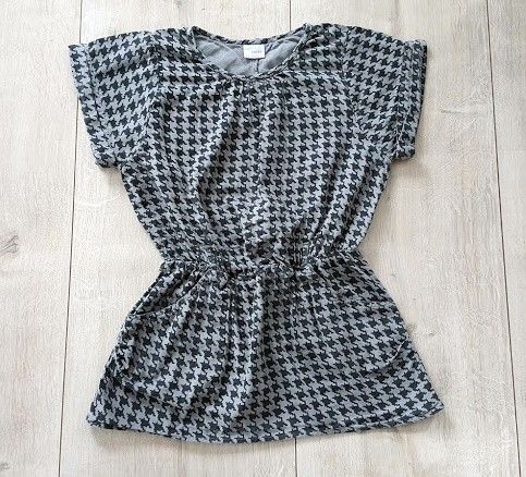 Next tunika oversize kimono pepitka