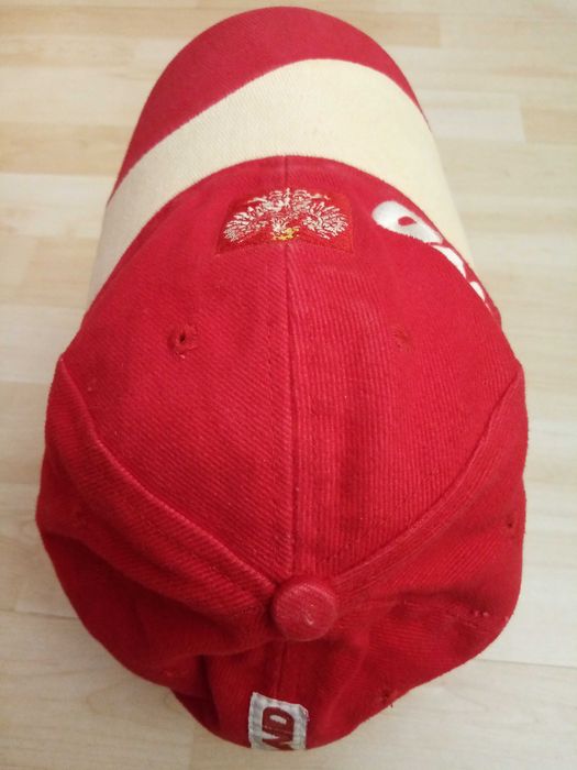Czapka z daszkiem Polska meczowa biało-czerwona 56 cm