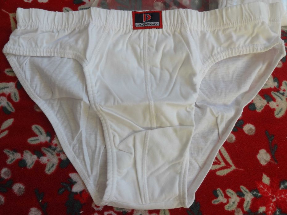 Nowe slipy uznanej firmy Donnay - 2 pary, rozmiar L, bawełna 100%
